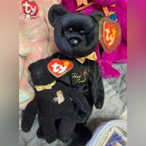Ty Beanie Bundle: “The End” Ty Beanie Baby and Teenie